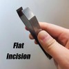 4Pcs Fish Bone Tweezers Set Flat and Slant Kitchen Tweezers