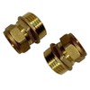 hep® 15mm Compression by 3/4" BSP Brass Male Iron Coupler