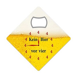 Blechwaren Fabrik Braunschweig GmbH - Cult magnetic opener - metal - bottle opener coaster - 9 x 9 cm KM051