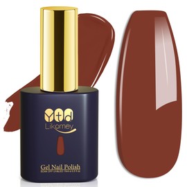 YTD Likomey Gel Nail Polish,15ml Van Dyke Brown Soak Off UV Nails Gel,Spring Summer Salon Home DIY Nail Art Manicure and Pedicure Gel Varnish,CS217