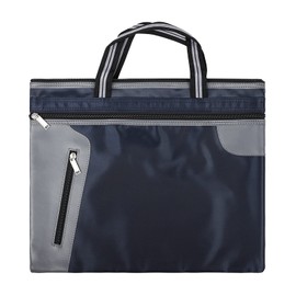 File Bag, A4 File Case, Handbag, Oxford Zipper, Portable, Solid, Durable, Lightweight, Large Capacity, Waterproof, Document Case, Storage Bag, Business Bag, File Storage, Handbag, Commuting to Work,