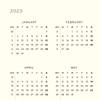 LEUCHTTURM1917 365949 Weekly Planner Medium (A5) 2023, 12 Months, Navy,