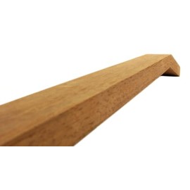 Premium Unfretted Hardwood Cigar Box Guitar Neck - Made in the USA! (Black Walnut)