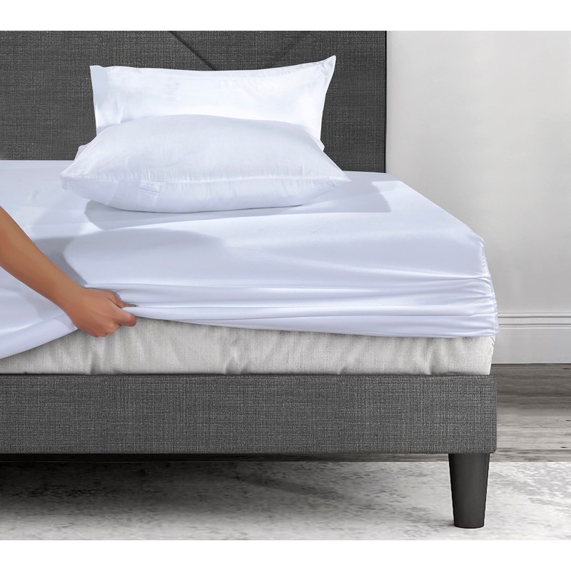 Fitted Sheet Extra Deep Pocket 16 inch (40cm) Bedding Easy