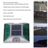 lyrlody Road Ground Lights, Solar Driveway Deck Light Solar Road