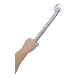 Companion Barra Sujetadora Seguridad Discapacitados Tercera Edad 40 Cm Color Cromo