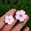 Golf Hat Clip Peach Blossom Ball Markers Hat Clip Magnetic