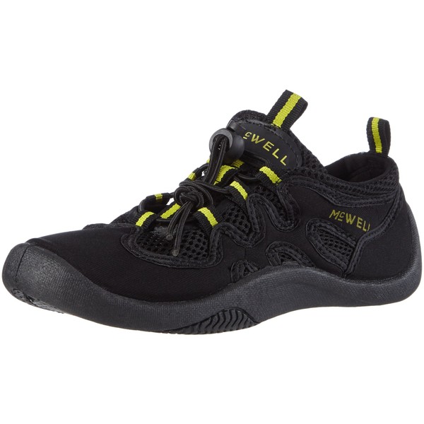 McWell unisex pool shoes, Unisex, MC028027-45, black/yellow, 11