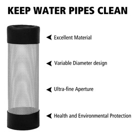 DONGKER Aquarium Filter Guard, 12mm Stainless Steel Fish Tank Mesh Filter Protection for Flowing Fish Shrimp