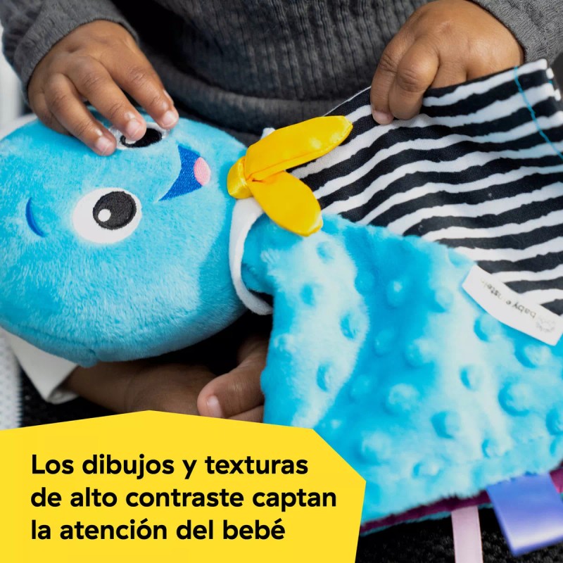 Baby Einstein Mantita Para Abrazar Pulpo Baby Einstein Color Azul