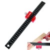Marking Gauge, Combination Square Stop Ruler, Marking Ruler, Stainless Steel,