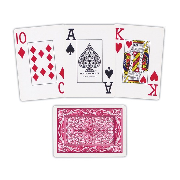 Maverick Jumbo Face Playing Cards for Low Vision