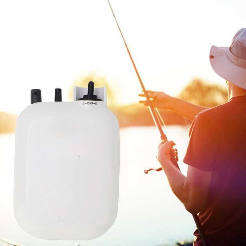 Portable Mini Outdoor Ultra Silent Fishing Air Pump Waterproof Fishers