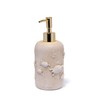 ZAWUU Eco-Friendly Resin Turtle Relief Soap Dispenser with Gold Pump
