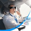 Saysurey 2 Set Aviation Flight Training Glasses Adjustable View Limiting