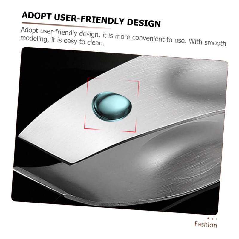 Zerodeko Stainless Steel Fish Tweezers Ergonomic Cooking Tool for Hair