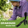 Ofakouss Weeder - Stand Up Weeder and Weed Puller ，Metal