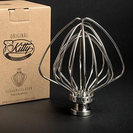 Kitty Professional Professional Whisk "Foam Beater" Compatible with KitchenAid 4.3 and 4.8 Litres
