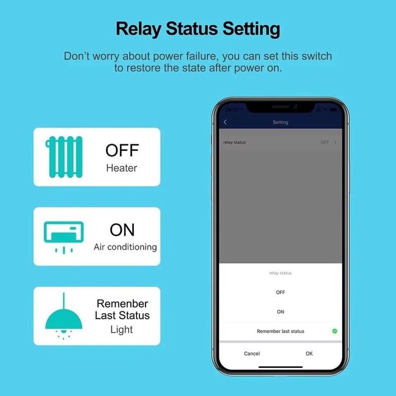Tuya Smart Life App 1 Channel DC 5V 24V 32V