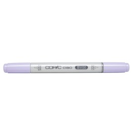 COPIC Ciao Marker Typ BV - 00, Mauve Shadow, vielseitiger Layoutmarker, mit einer mittelbreiten und einer Brush-Spitze