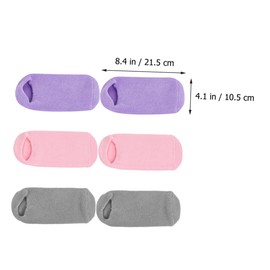 Healeved Moisturizing Socks 3 Pairs Foot Care Socks Gel Soft and Socks for Night or Household Work