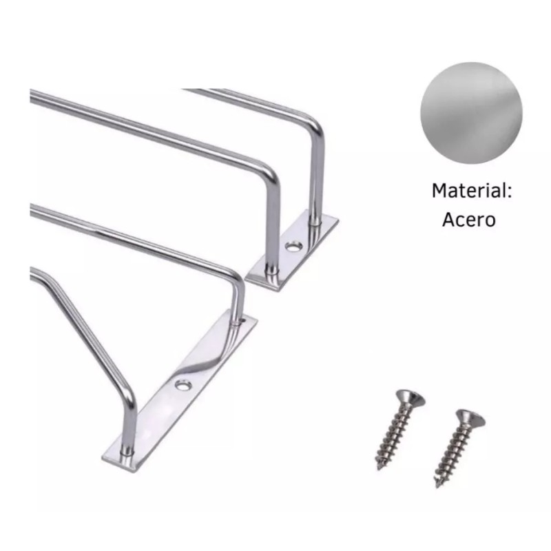 Cerrajes Porta Copas Organizador Para Copas Sencillo Cromo
