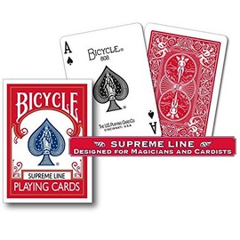 Bicycle Supreme Line Red Back