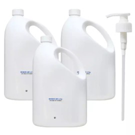 AmorePacific 아모레퍼시픽 대용량 헤어테라피 샴푸 4.2Kg x 3개 + 펌프 리필용 미쟝센 리뉴얼 AmorePacific Large Capacity Hair Therapy Shampoo 4.2Kg x 3 + Pump Refill Mise En Scene Renewal