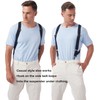 LazarsSpace - Tirantes para hombre, resistentes para grandes y altos