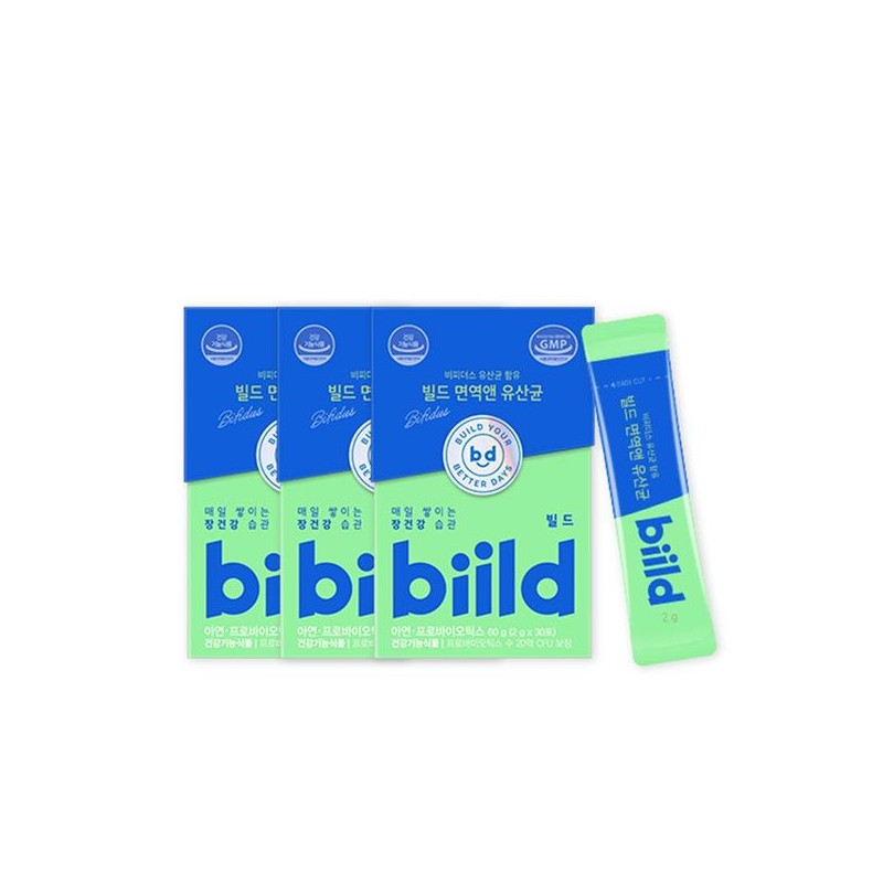 NS Home Shopping 빌드 면역앤 유산균 3박스/3개월분[34981499] Build Immune and