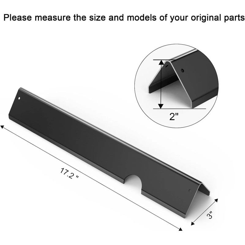 For Weber 66032 Flavorizer Bars for Weber Genesis II/LX 300