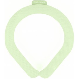Suo Ring 28° (82.4 °F) Ice, Cooling Ring, Neck Cooler, Chilly, Heat Stroke Prevention, Indoor Work, Kitchen, Greenhouse, Watching Sports, Outdoor, Sustained Temperature Control, PCM, M, Muscat Green