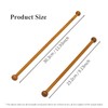 Laurraine 4pcs Natural Bamboo & Wood Tapestry Hanging Poles -