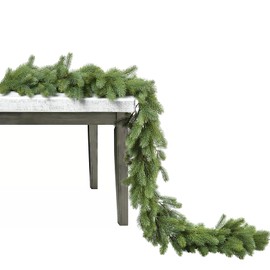 JoyHome 6FT Pine Christmas Garland, Artificail Christmas Greenery Garland,Realistic Cedar Garland Cypress Garland for Holiday Mantel Fireplace Table Centerpiece Decoration