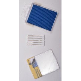 TSL 5 Universal Machine Needles, Metal, Silver, 4 x 0.1 x 0.1 cm