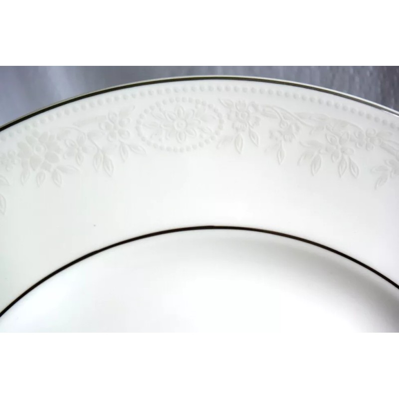 Wedgwood St. Moritz White Bone China Br. & Butter Plate
