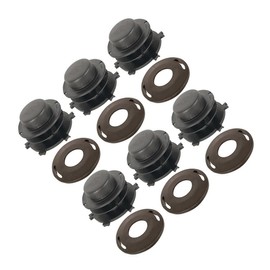 Replacement part fits 4002-713-3017 Set Of 6 Trimmer Head Spools & Cap Covers 4002 713 9708 Fits Stihl CHStet32597