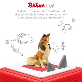 tonies Lassie Audio Figures for Toniebox, Friends for Life, Audio Play for Children from 4 Years, Playing Time Approx. 50 Minutes