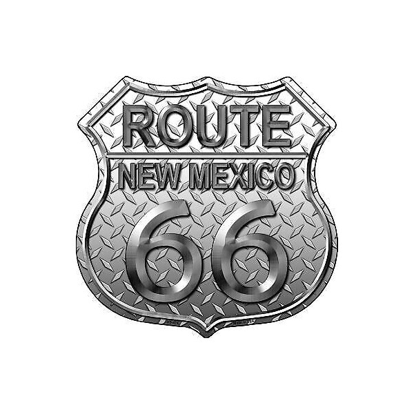 Route 66 Diamond New Mexico Metal Novelty Highway Shield HS-474