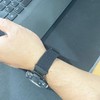 Hecheng Braided Nylon Watch Band with Magnetic Folding Buckle fit