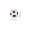 INOOMP 12 Pcs 3D Soccer Eraser Cute Design for School