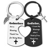 Godparent Gifts from Godchild Baptism Will You Be My Godmother/Godfather