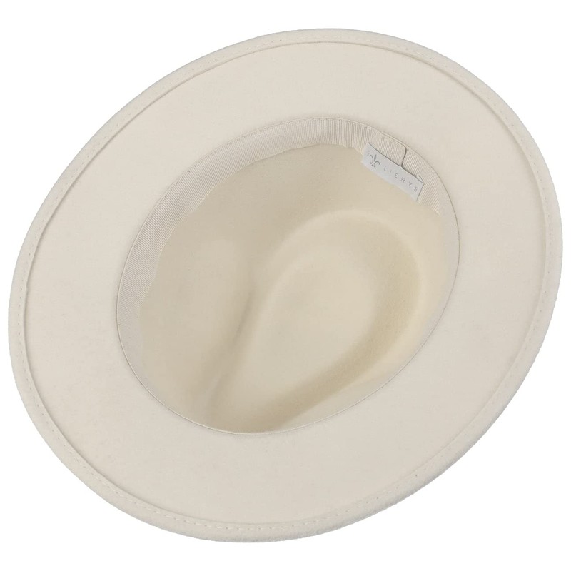 LIERYS White Patterson Traveller Wool Hat - White Hat -