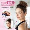 SEGO Human Hair Messy Bun Scrunchie Updo Real Bun Hair