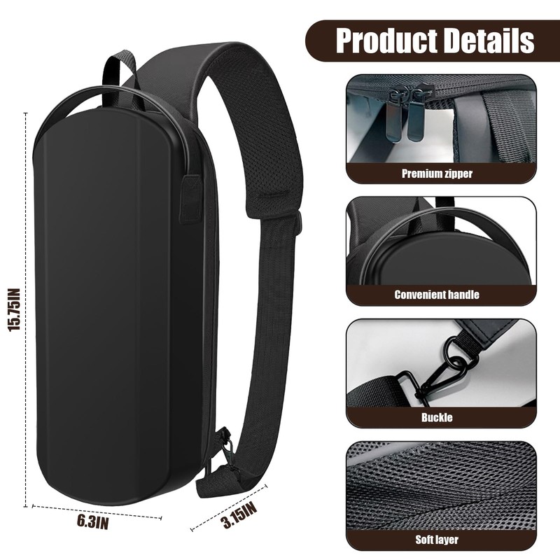 Jqmeg Carrying Case for Steam Deck and Steam Deck OLED
