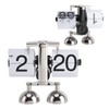 Retro Digital Flip Down Clock Flip Desk Clock Mechanical Battery