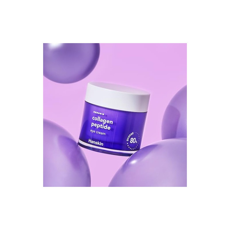 Hanskin- Crema para ojos con péptidos de colágeno (80 ml).