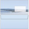 25 Envelopes Winter Beautiful Winter Landscape Ried DIN Long without