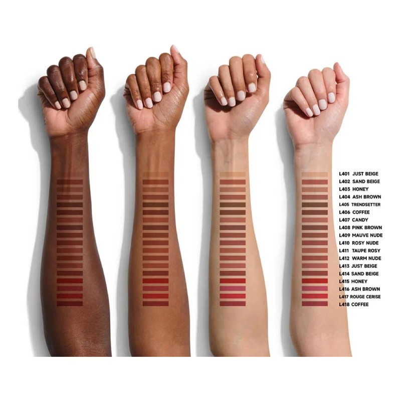 Juego De 6 Delineadores De Labios Nude Lápiz Mate Impermeab