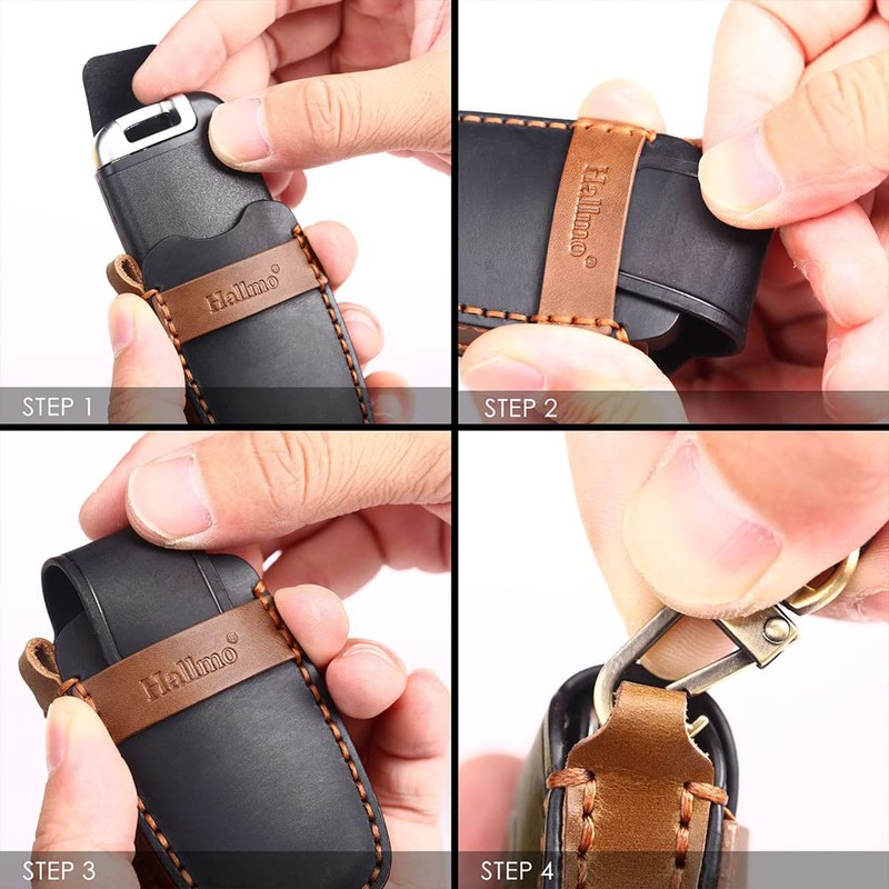 SANRILY Key Fob Cover for Kia K5 Telluride Seltos Sorento